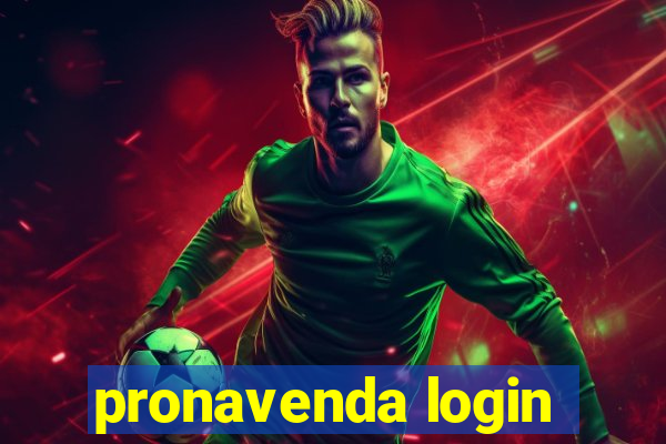 pronavenda login